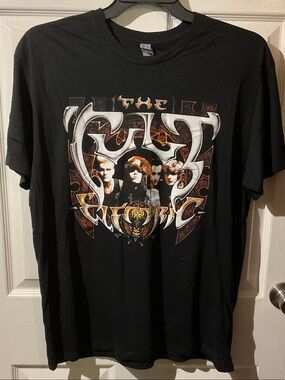 The Cult Electric Summer ‘87 Black Short Sleeve Band Tee
